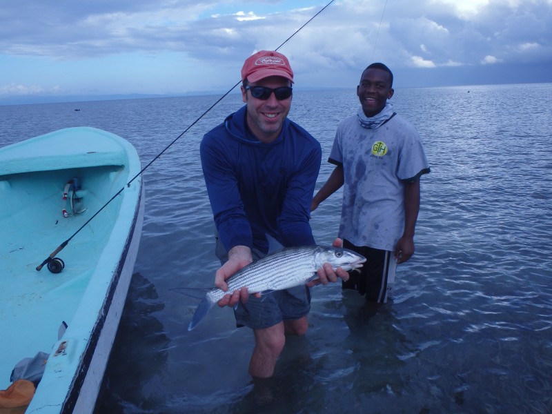 jack trout fly fishing belize